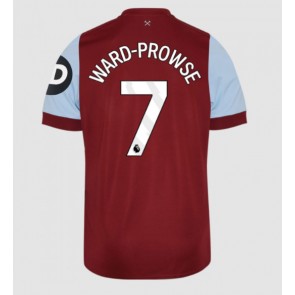 West Ham United James Ward-Prowse #7 Hjemmebanetrøje 2023-24 Kort ærmer